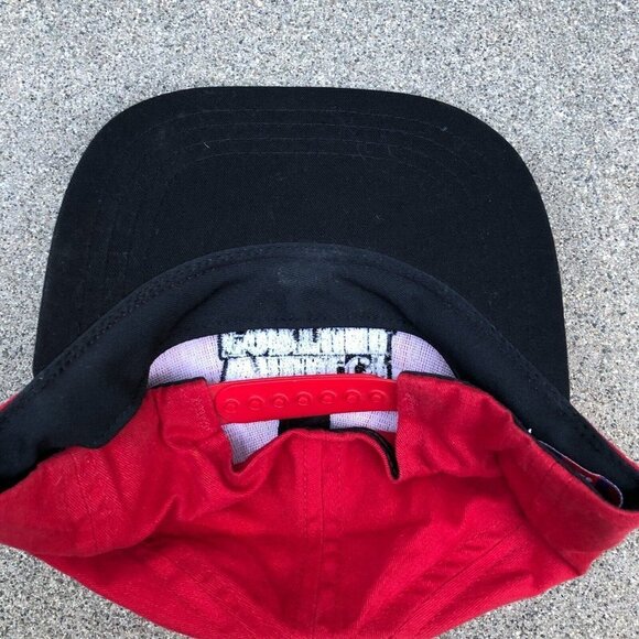 Vintage COMPETITION WHEEL OF FORTUNE Snapback Hat Men's Red Cap USA - Picture 4 of 7